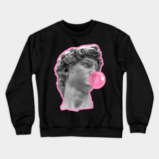 Michelangelo with gum Crewneck Sweatshirt